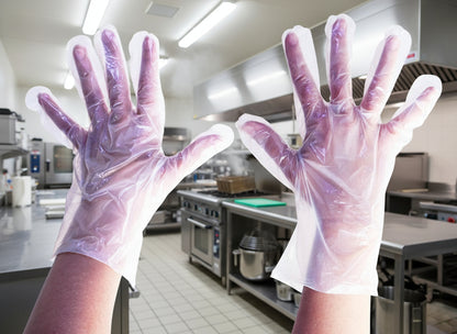 Bonnie Bio Medium Size COMPOSTABLE Disposable Gloves-50 pairs (BB-GLOVE-M)