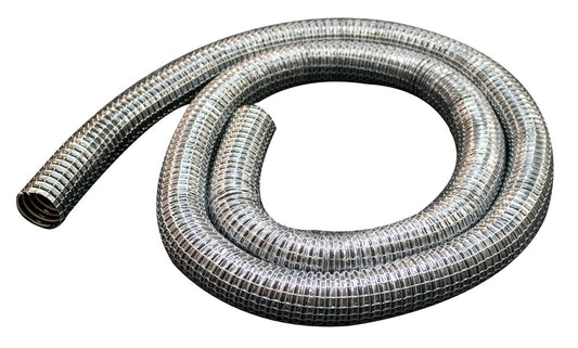 38mm Wire Reinforced Suction Hose for Scrubbers - 2.5 Metres (HW38)