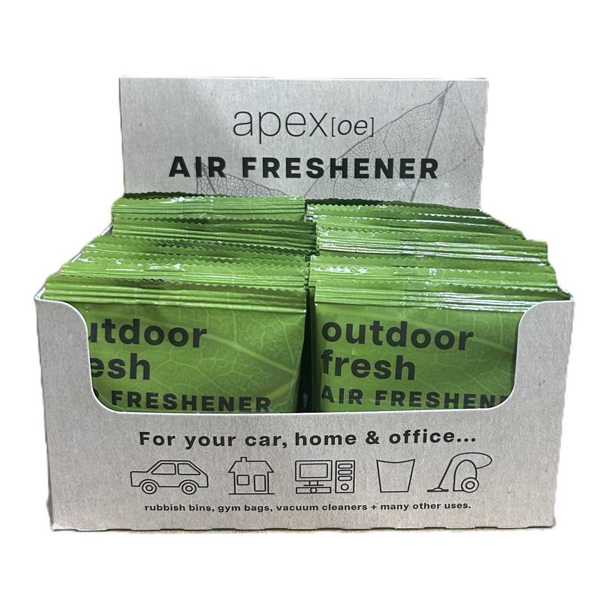 Outdoor Fresh Air Freshener Fragrance Sachet - 25pc - AUSTRALIAN MADE (FS-OUTDOOR-25)