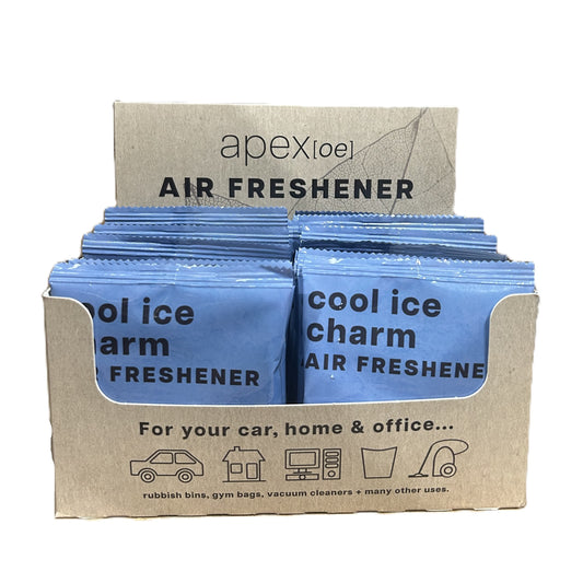 Cool Ice Air Freshener Fragrance Sachet Pack - 25pc - AUSTRALIAN MADE (FS-COOL-25)