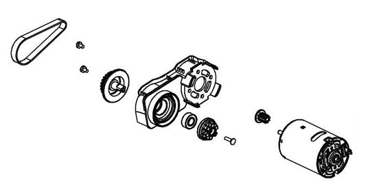 Black and Decker BHFEA18D, BHFEA515, REVSV18D1 Vacuum Motor Assembly (NA525907)