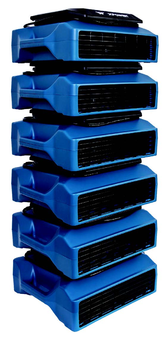 XPOWER Low Profile Air Mover 240 Watt (PL-700A)