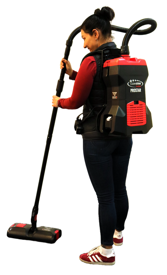 WORLD FIRST ACTIV8 Battery Vacuum Head + PROSTAR Cordless Backpack Bundle - Clean Up to 50% Faster (VPROSTAR-ACTIV8)