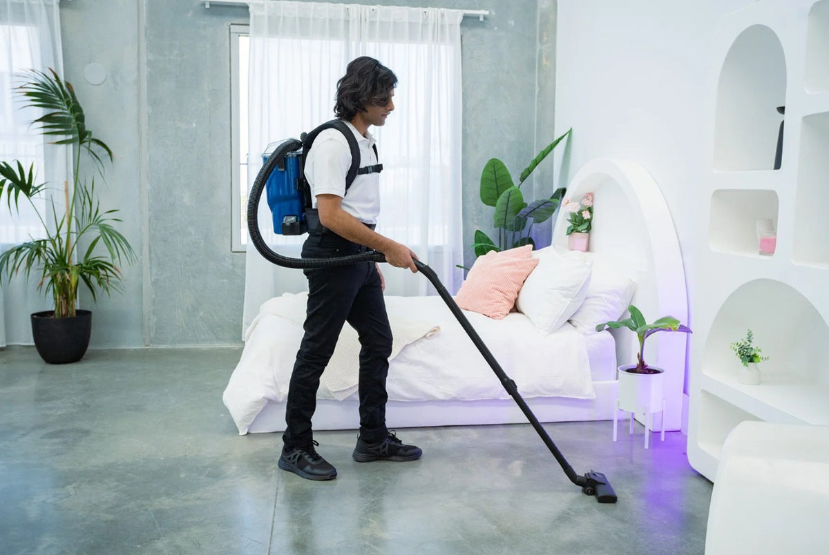 Pacvac Velo Go Cordless Backpack Vacuum Cleaner (VB002VG01A01)
