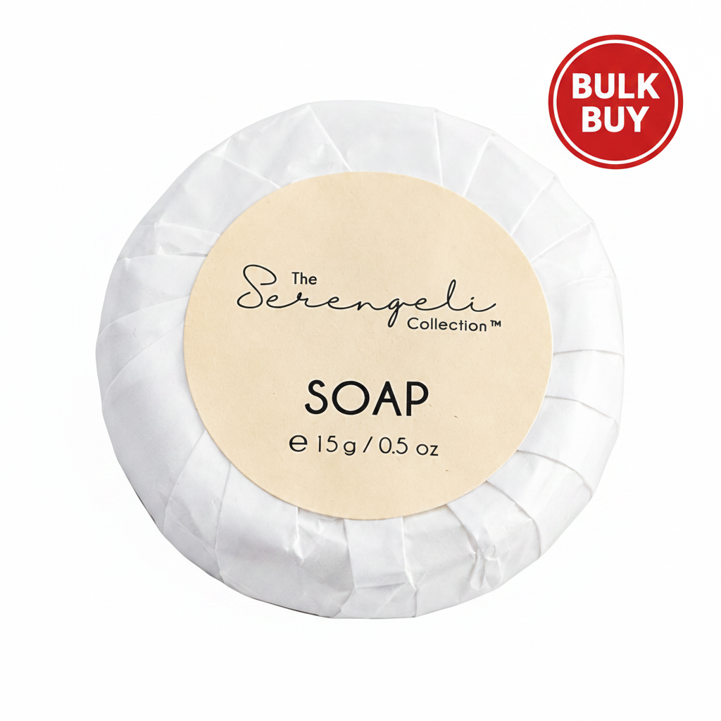 Body Soap 15gm - Bulk Box of 500 – Hotel Guest Amenities (CSOAP-15G)