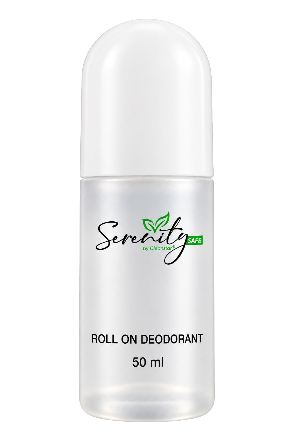 Serenity Safe Roll On Deodorant for Prisons & Correctional Facilities - 50ml Bottle - Box of 150 (SS-DEOD50ML)