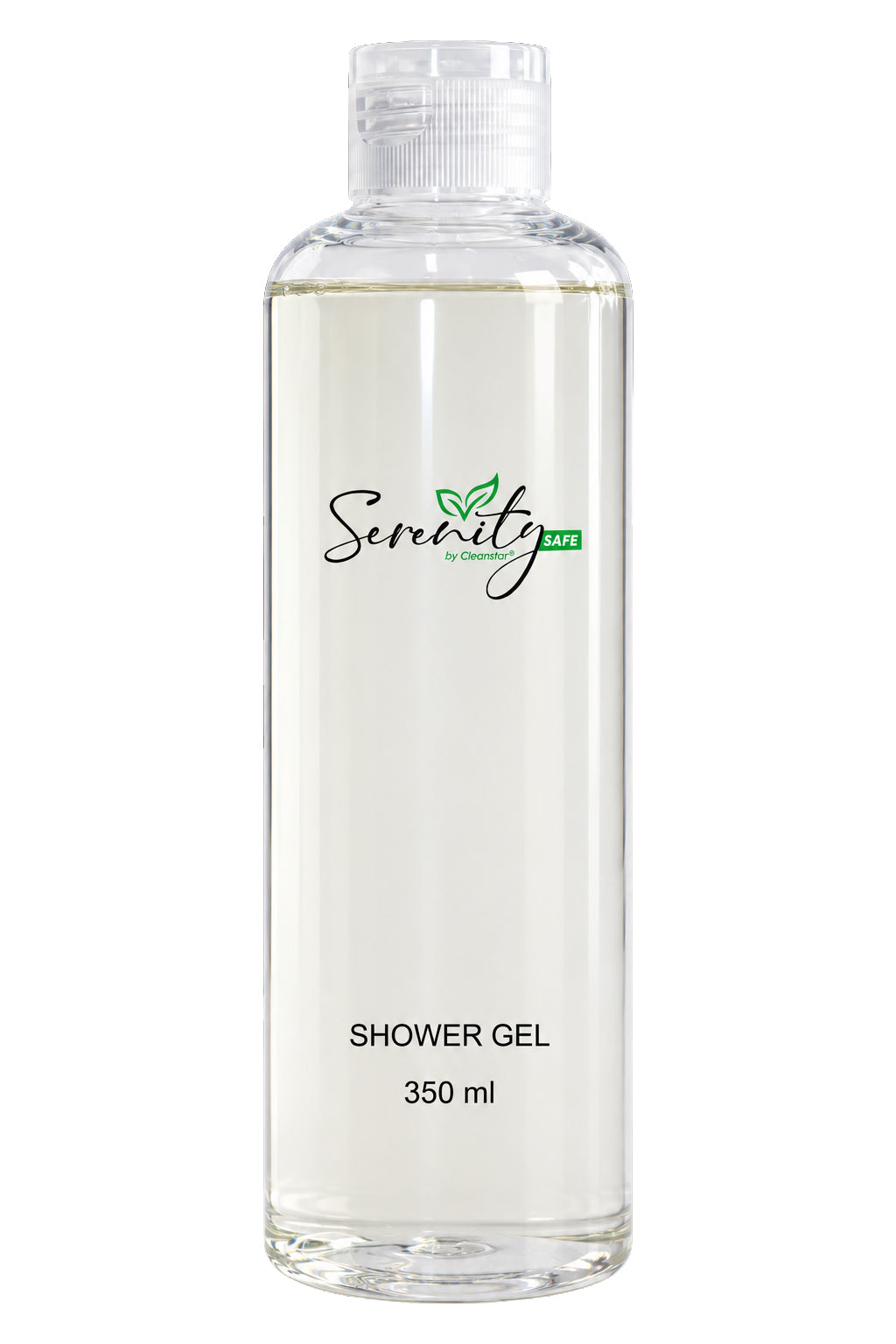 Serenity Safe Shower Gel for Prisons & Correctional Facilities - 350ml Bottle - Box of 24 (SS-SGEL350ML)