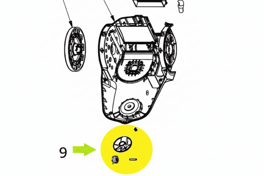 Vax VX38, VX39, VX57, VX71, VX73, VCP7P2400, VCP6B2000 Vacuum Cleaner Castor Wheel (029246024007)***#