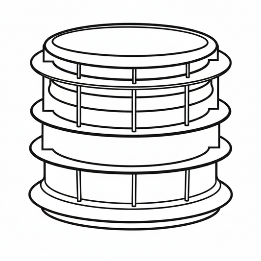 Ryobi RVC-1420C-G 20L Wet and Dry Vacuum Cleaner Filter Basket (RVC-1420C-G-22)***#