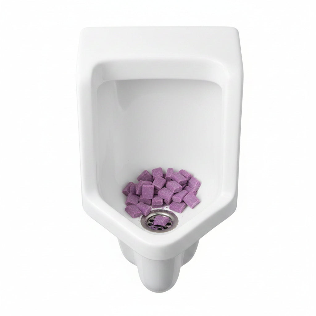 Lavender Non-Para Urinal Freshener Crystals - 40 Tablets (URCH-LAVEN)