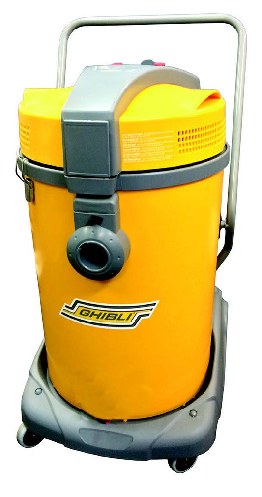 Ghibli 56 Litre Wet and Dry Plastic Commercial Vacuum Cleaner (V-AS12P-CBN)