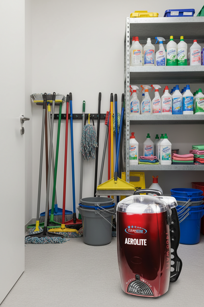 Cleanstar AEROLITE  1400 Watt Backpack Vacuum Cleaner and Blower - Burgundy (VBP1400-BR) AVAILABLE FROM LATE SEPTEMBER 2026