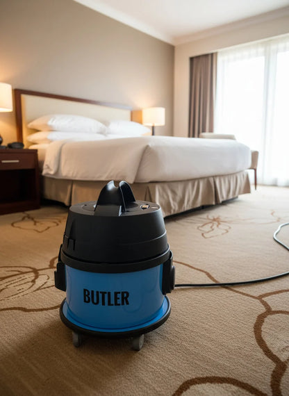 BUTLER Vacuum Cleaner 1200 Watt Dry Commercial H14 HEPA - Blue by Cleanstar - Made in Europe (VBUT-H14-B) AVAILABLE FROM MID SEPTEMBER 2026