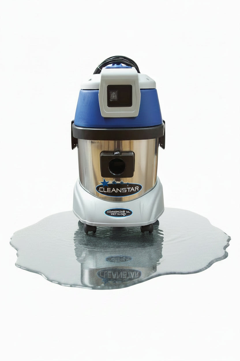 Cleanstar 15L Stainless Steel Commercial Wet and Dry Vacuum Cleaner (VC15L)