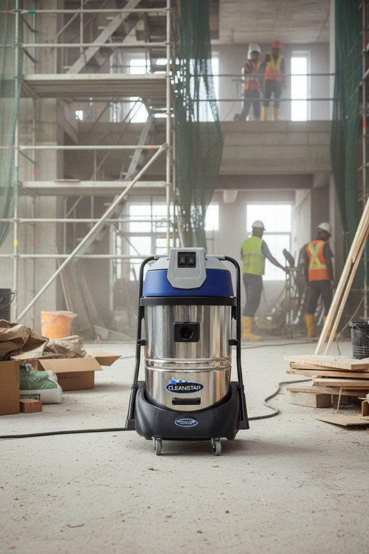 Cleanstar 60L Stainless Steel Commercial Wet and Dry Vacuum Cleaner (VC60L)