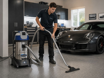 Cleanstar 60L Stainless Steel Commercial Wet and Dry Vacuum Cleaner (VC60L)