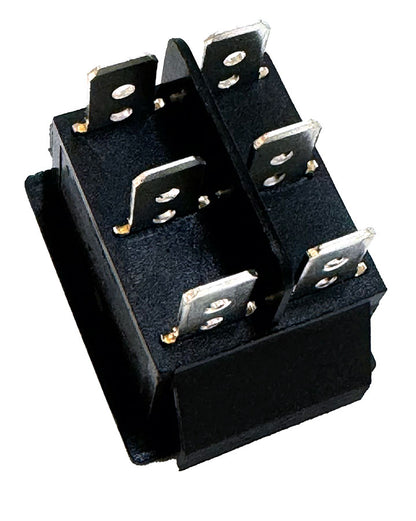 Vacuum Cleaner Six Pole On Off Rocker Switch with Illumination (A14)