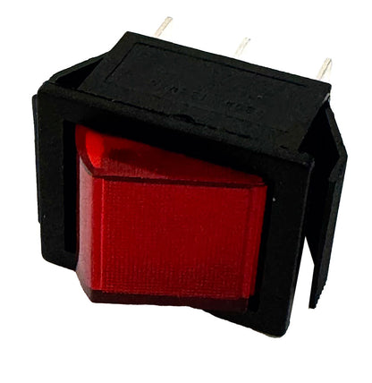 Vacuum Cleaner Six Pole On Off Rocker Switch with Illumination (A14)