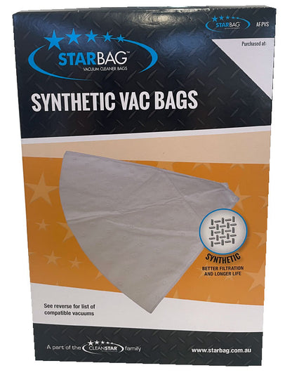 Pacvac Superpro Synthetic Vacuum Cleaner Dust Bags - 10pk (AF-PVS)