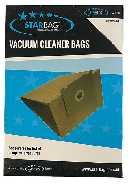 Pullman AS5 and Cleanstar Hypervac Commercial Vacuum Cleaner Bags - 5pk (AF1000)