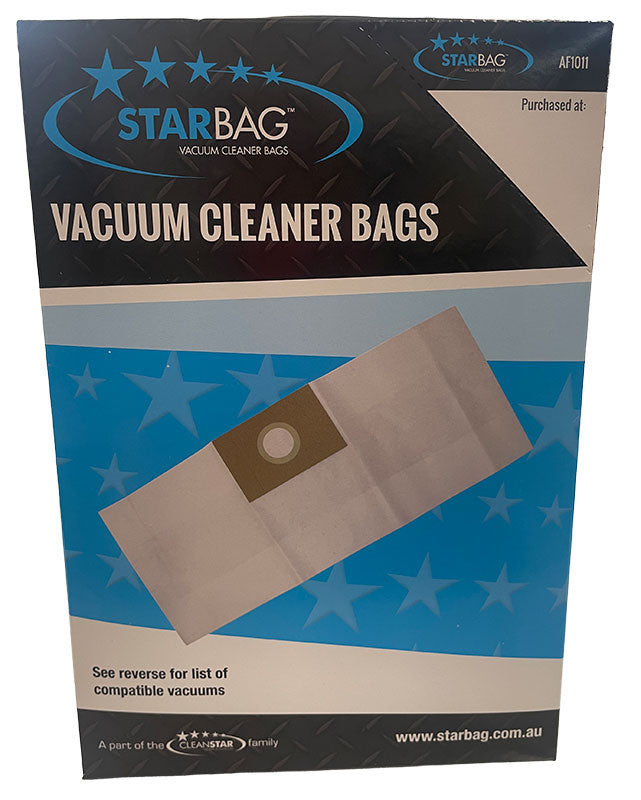 Pullman, Ghibli, Hako, Cleanstar Commercial Vacuum Bags - 5pk (AF1011) 