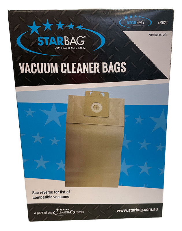 Nilfisk VP300, VP400, VP500, VP600, GD1000, GD1010 & GD2000 Vacuum Bags - 5pk (AF1022)
