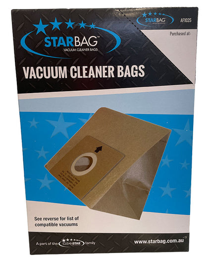 Wertheim, Volta, Hoover, Airflo and Kambrook Vacuum Cleaner Dust Bags - 5pk (AF1025)