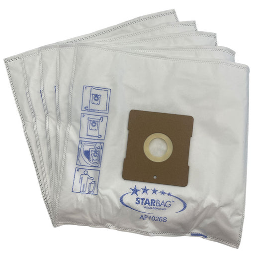 Hoover, Vax, Airflo, Karcher Synthetic Vacuum Cleaner Bags - 5pk (AF1026S)