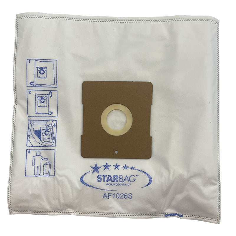 Hoover, Vax, Airflo, Karcher Synthetic Vacuum Cleaner Bags - 5pk (AF1026S)