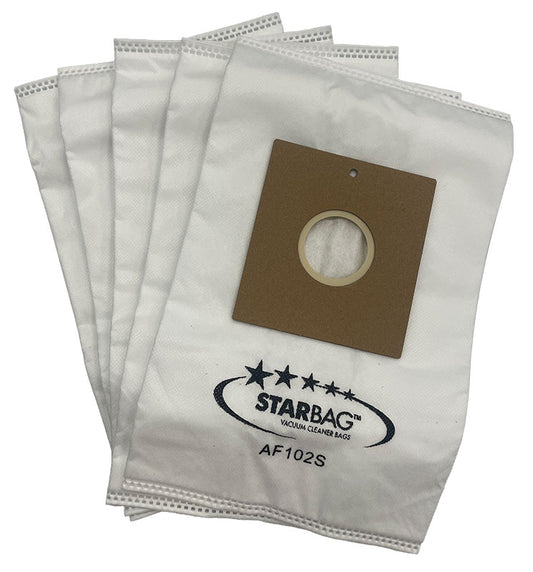 Nilfisk GM100, Sprint, Action, Bravo & Astral series and Airflo, Hoover, Samsung Vacuum Bags - 5pk (AF102S)