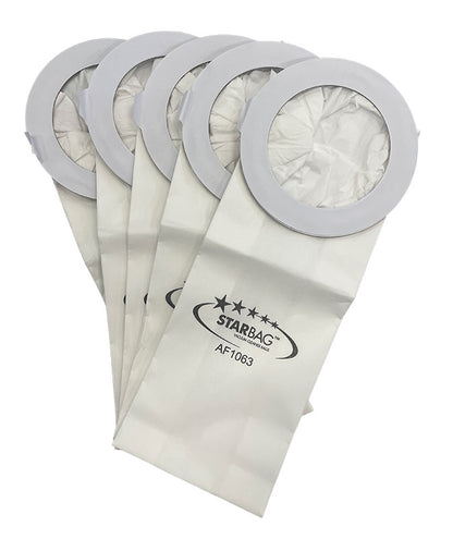 Nilfisk GD5, GD10, Janitor JV500, Pullman PV500 Vacuum Cleaner Bags - 5pk (AF1063)