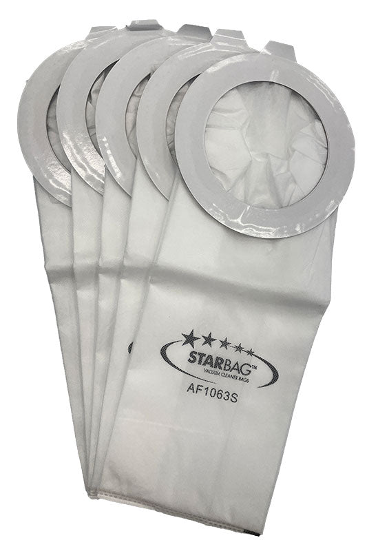 Nilfisk GD5, GD10, Janitor JV500, Pullman PV500 Synthetic Vacuum Cleaner Bags - 5pk (AF1063S)