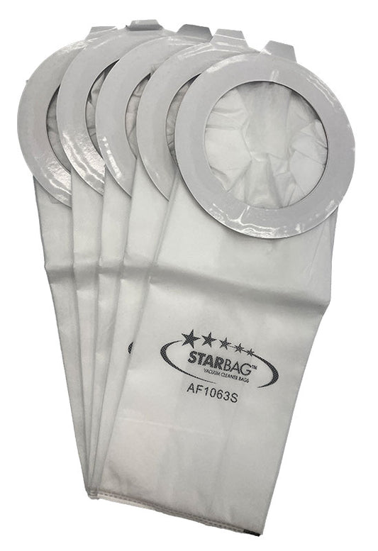 Nilfisk GD5, GD10, Janitor JV500, Pullman PV500 Synthetic Vacuum Cleaner Bags - 5pk (AF1063S)