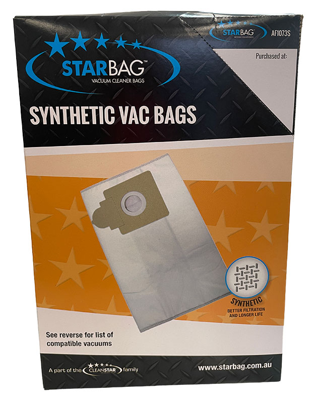 Hako Rocket Vac XP Backpack Synthetic Vacuum Cleaner Bags - 5pk (AF1073S)