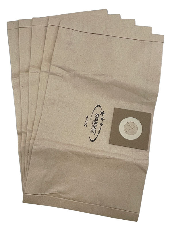 Aquavac, Shopvac, Black & Decker, Karcher Paper Vacuum Bags - 5pk (AF157)