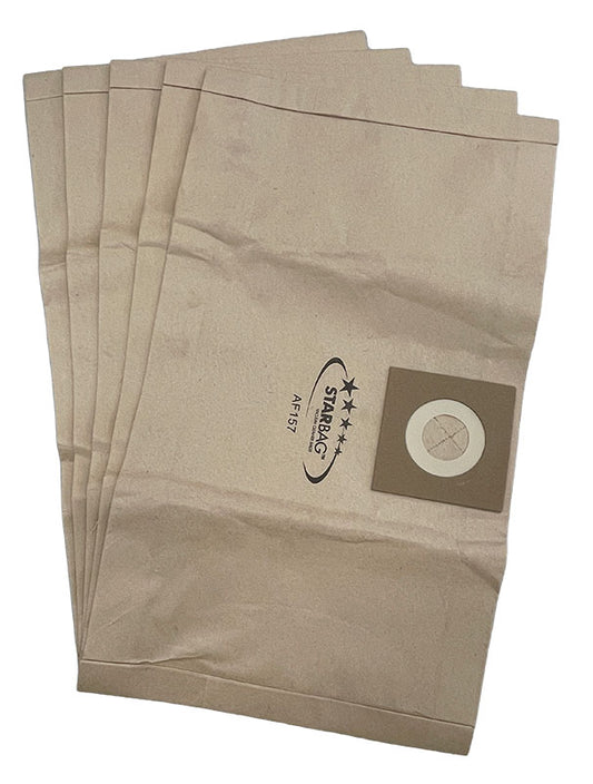 Aquavac, Shopvac, Black & Decker, Karcher Paper Vacuum Bags - 5pk (AF157)