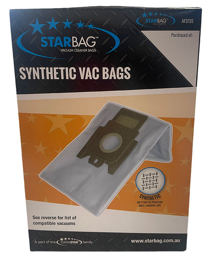 Miele and Hoover Synthetic Vacuum Cleaner Bags - 5pk (AF375S)