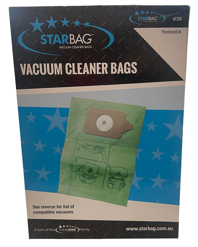 Numatic Henry, James, George & Charles Vacuum Cleaner Bags - 5pk (AF390)