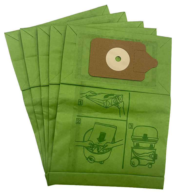 Numatic Henry, James, George & Charles Vacuum Cleaner Bags - 5pk (AF390)