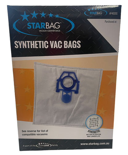 Zelmer Odyssey Synthetic Vacuum Cleaner Bags - 5pk (AF4020S)
