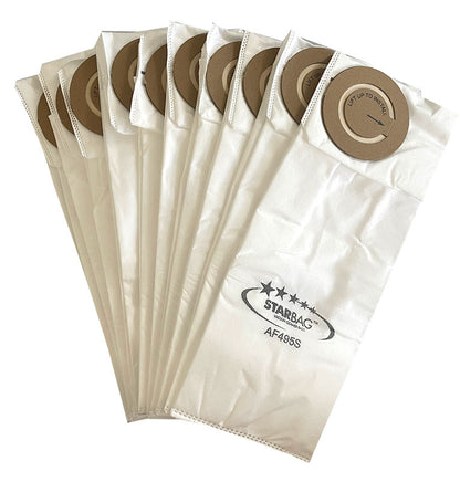 Pacvac Superpro Micron 700, Thrift 600, 650, Team Pacvac Pro Series 1, 2, 3 Synthetic Vacuum Cleaner Bags - 10pk (AF495S)