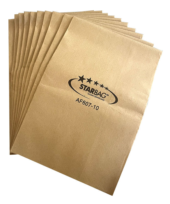 Open Ended Backpack Vacuum Cleaner Bags - 10pk (AF607-10)