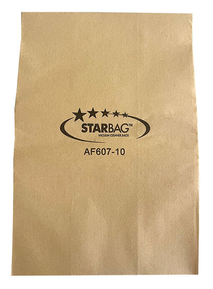 Open Ended Backpack Vacuum Cleaner Bags - 10pk (AF607-10)