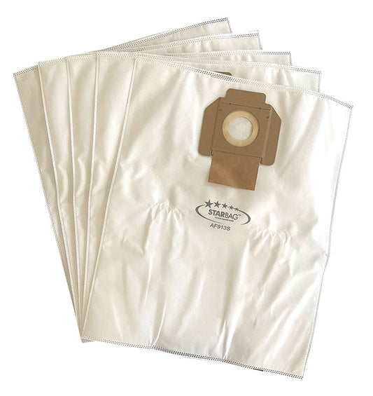 Nilfisk VL500 and Alto Attix 50 PC XC EC Clean Room Synthetic Vacuum Bags - 5pk (AF913S)
