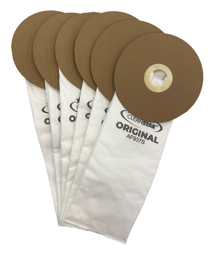 Cleanstar VBP5000 Backpack Vacuum Cleaner Synthetic Dust Bags - 6pk (AF937S)