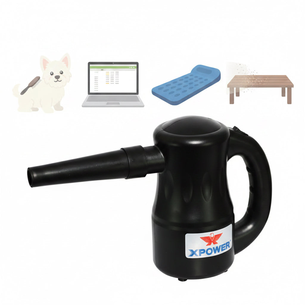 Airrow Multipurpose Handheld Blower, Duster, Dryer and Pump by XPOWER 550 Watt (AIRROW)