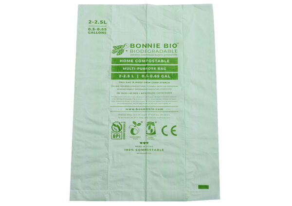 Bonnie Bio 2-2.5L Compostable Multi-Purpose Bags – Roll of 15 (BB-2.5L)