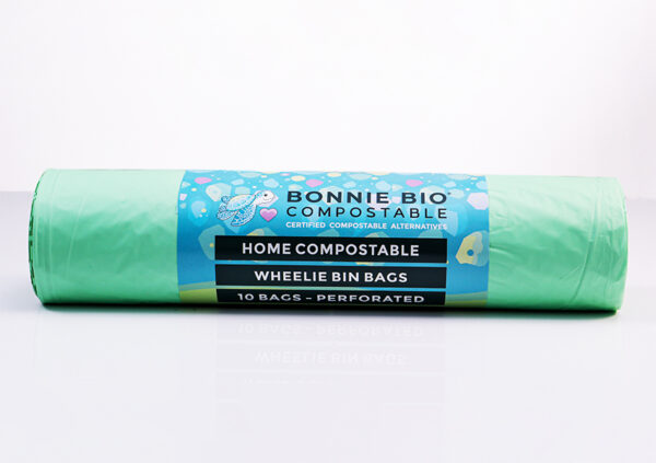 Bonnie Bio 240L Compostable Garbage & Wheelie Bin Bags – Roll of 10 (BB-240L)