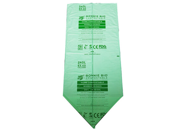 Bonnie Bio 240L Compostable Garbage & Wheelie Bin Bags – Roll of 10 (BB-240L)