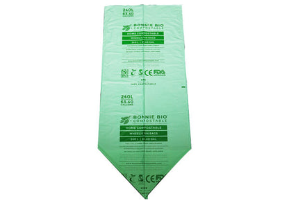 Bonnie Bio 240L Compostable Garbage & Wheelie Bin Bags – Roll of 10 (BB-240L)